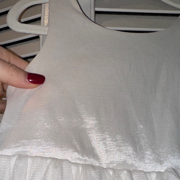 Show me your MuMu Mini flower girl Dress with bow in back 5T - Picture 5 of 11